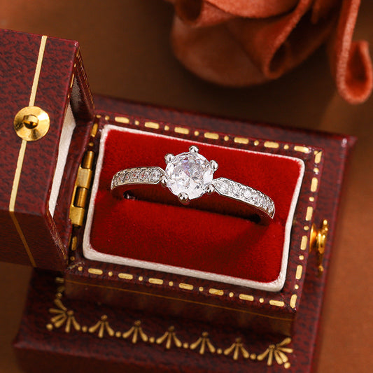 Moissanite Ring