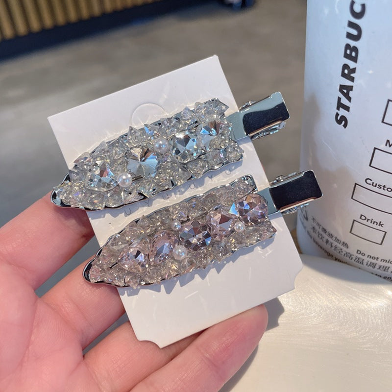 Crystal Seamless Duckbill Hair Clips