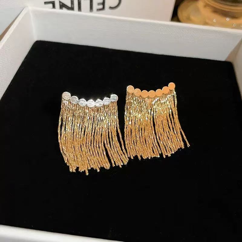Vintage Metal Stud Earrings