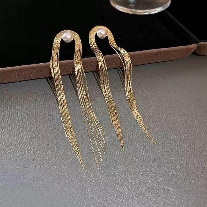 Vintage Metal Stud Earrings
