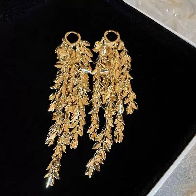 Vintage Metal Stud Earrings