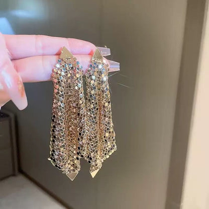Vintage Metal Stud Earrings