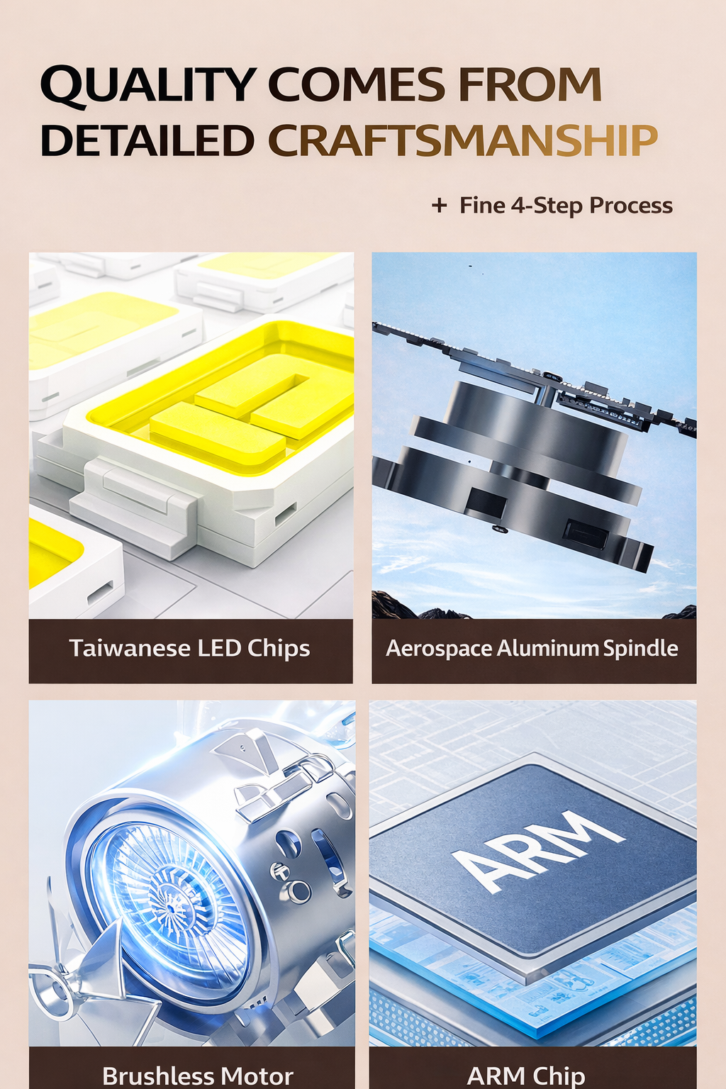 Mini Ultra-Small Naked-Eye 3D Holographic Projection Transparent Fan