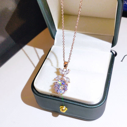 Rose gold necklace