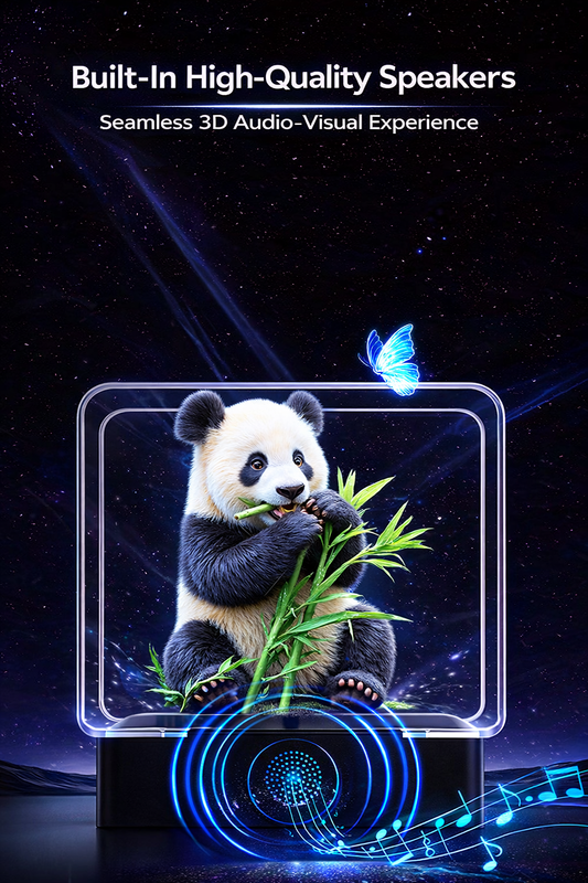 Glasses-free 3D holographic projector