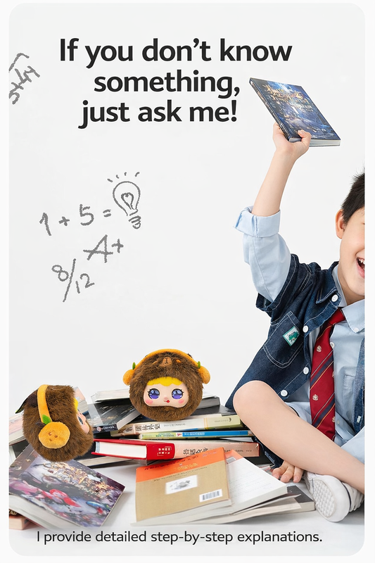 AI Smart Robot Electronic Pet Plush Doll Emotional Companion