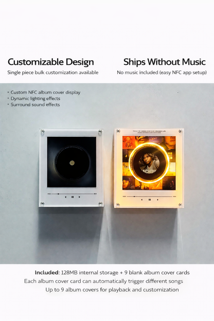 Night Light Magnetic NFC Sensing Auto-Singing Fridge Magnet