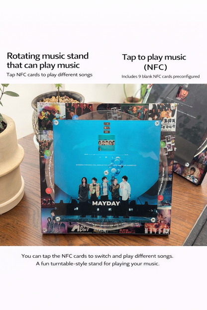 Custom Acrylic Photo Frame NFC Music Player