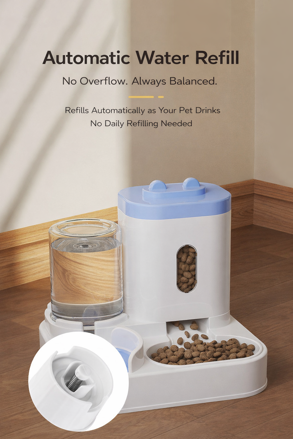 Cat Water Fountain Cat Food Automatic Feeder