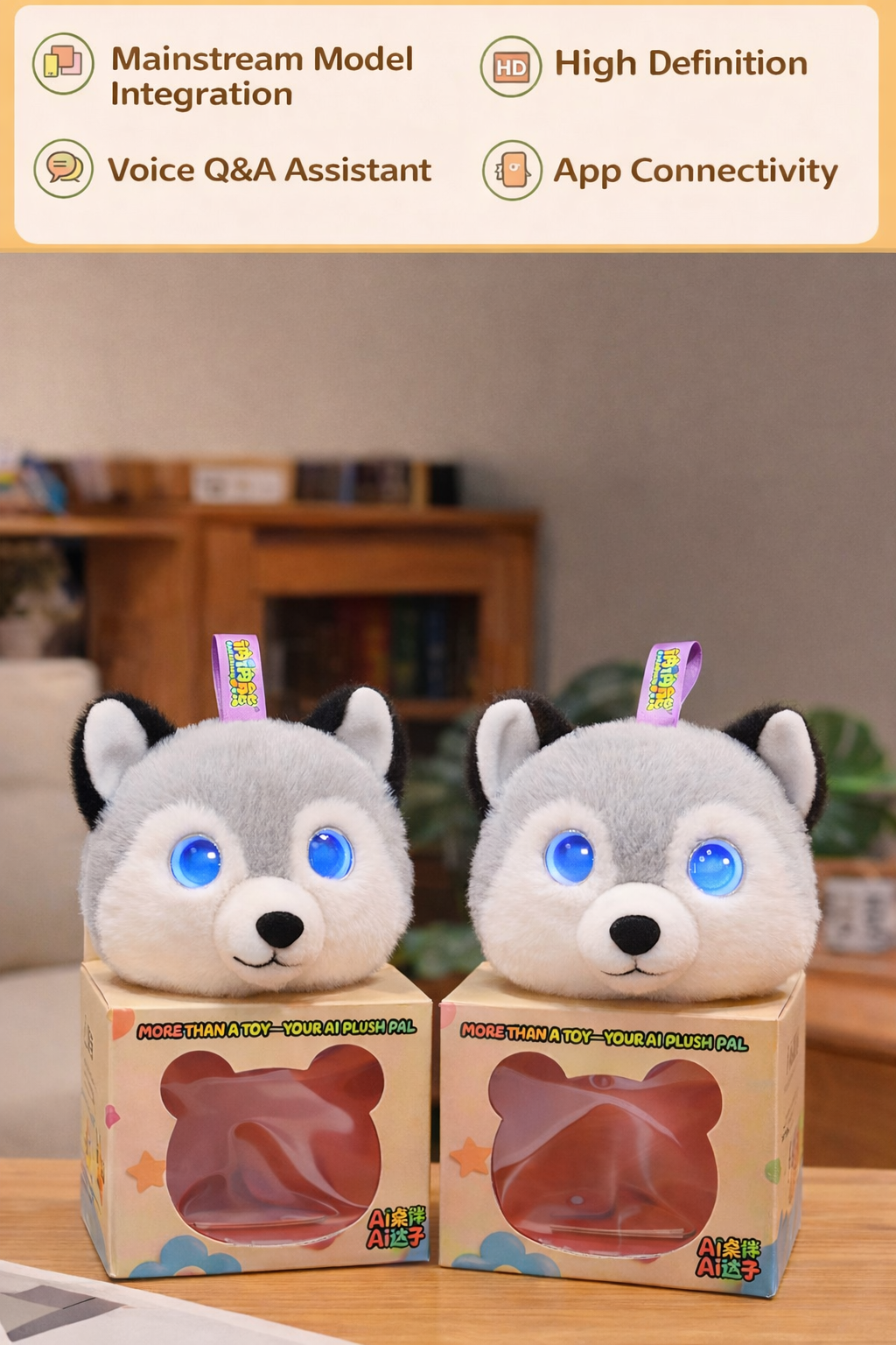 Conversational AI Toy: Emotional Support Smart Robot