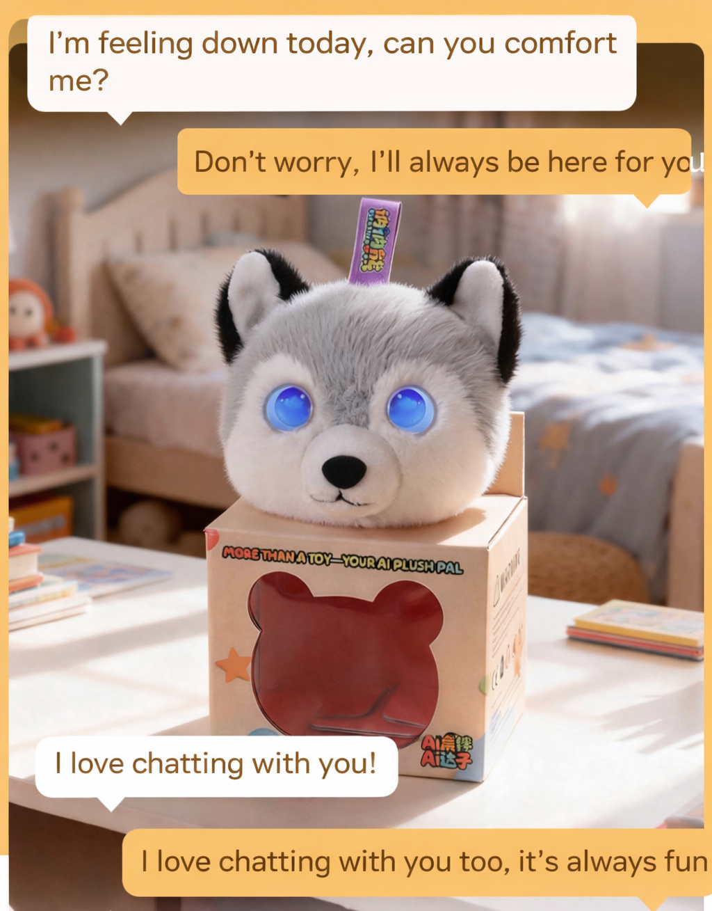 Conversational AI Toy: Emotional Support Smart Robot