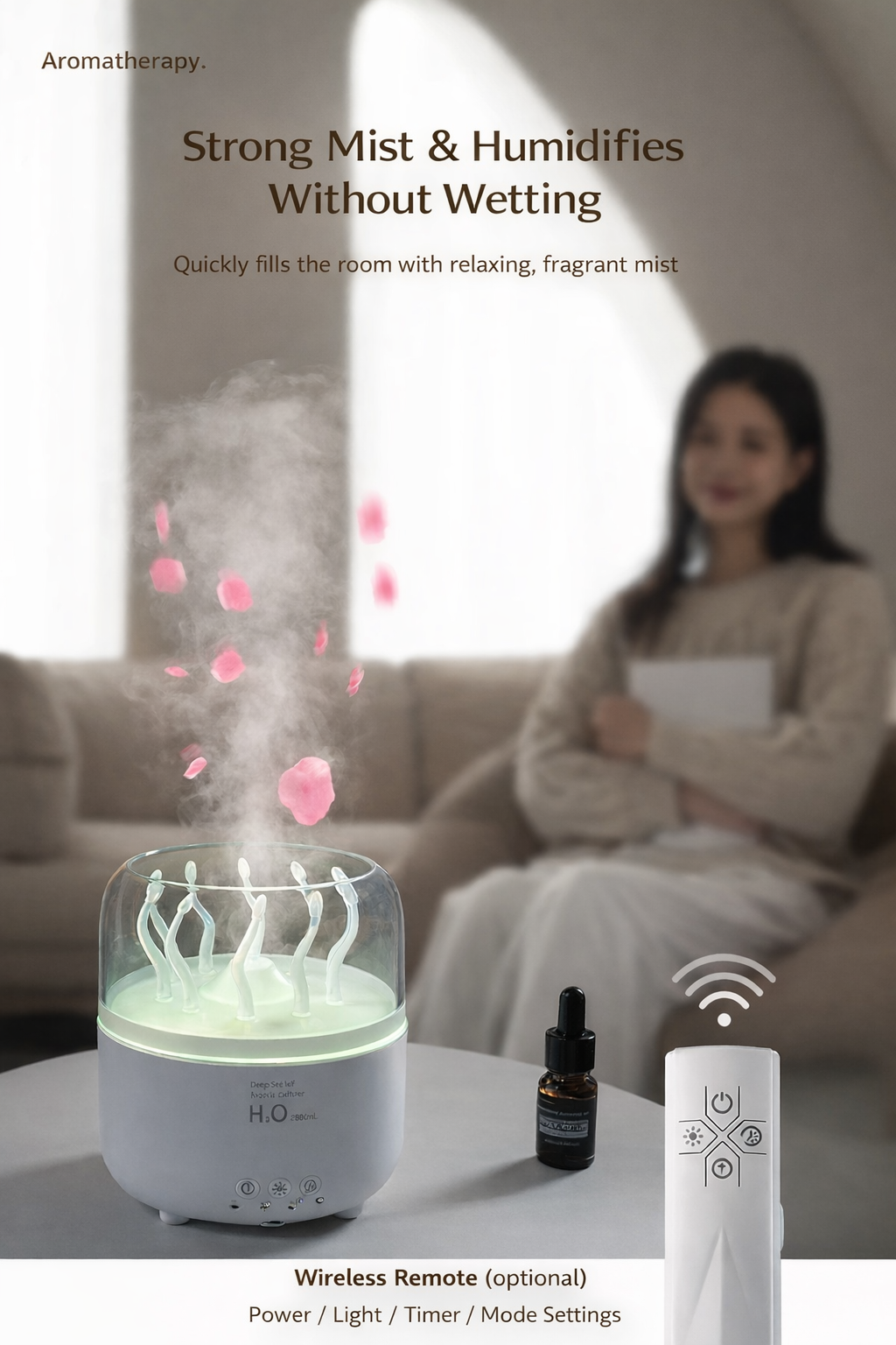 New Jellyfish Humidifier Aroma Diffuser