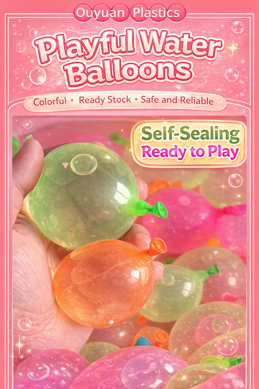 Quick Fill Water Balloons - Small Colored Water Bomb Balloons