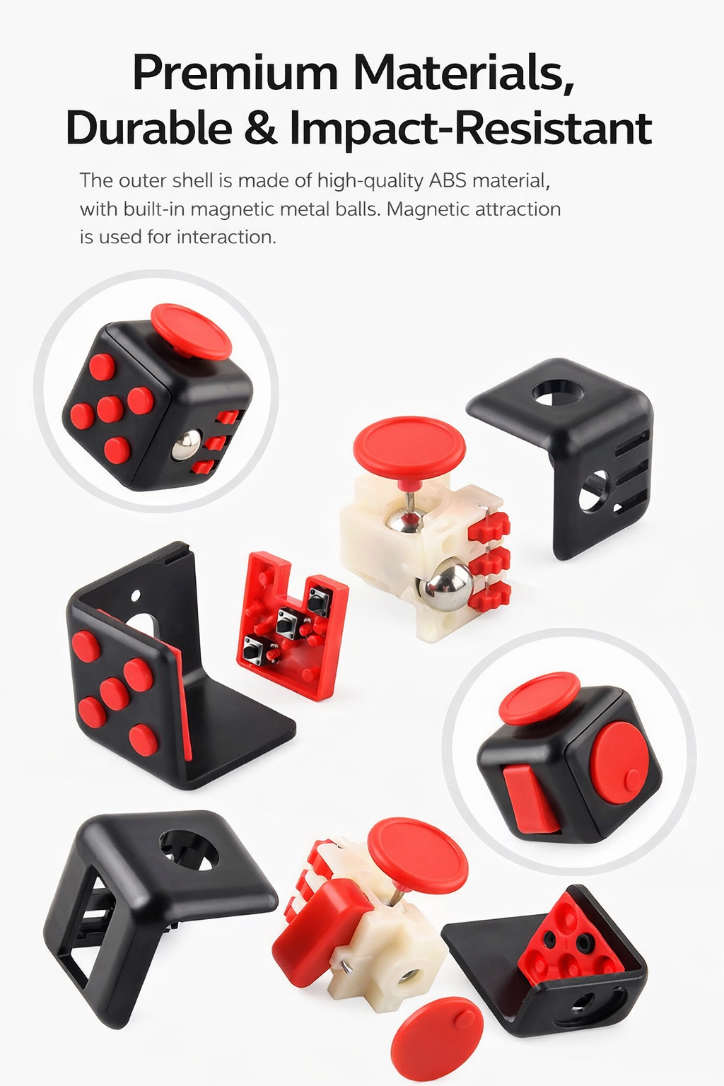 Unzip Dice Magic Cube Dice