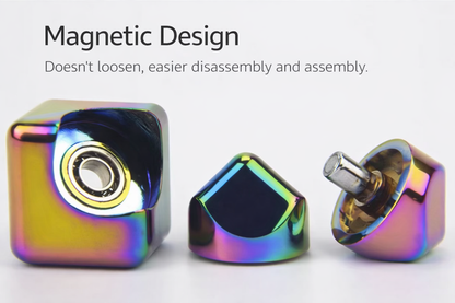 New Gear-Rotating Colorful Zinc Alloy Cube