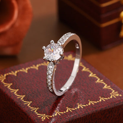 Moissanite Ring