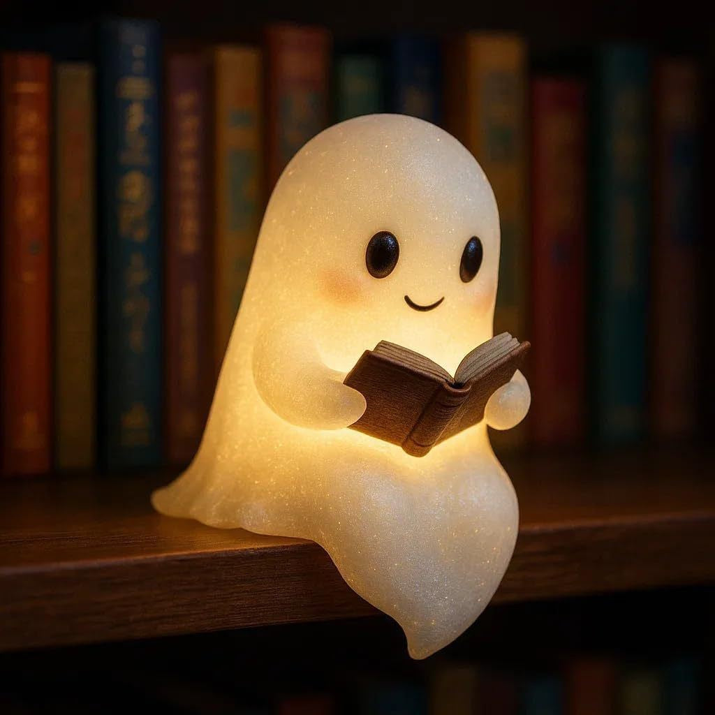 Ghost Reading Night Light