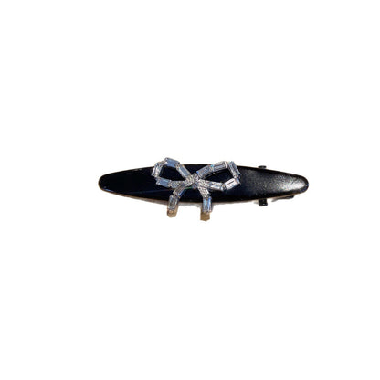 Zircon Bow Duckbill Hair Clip