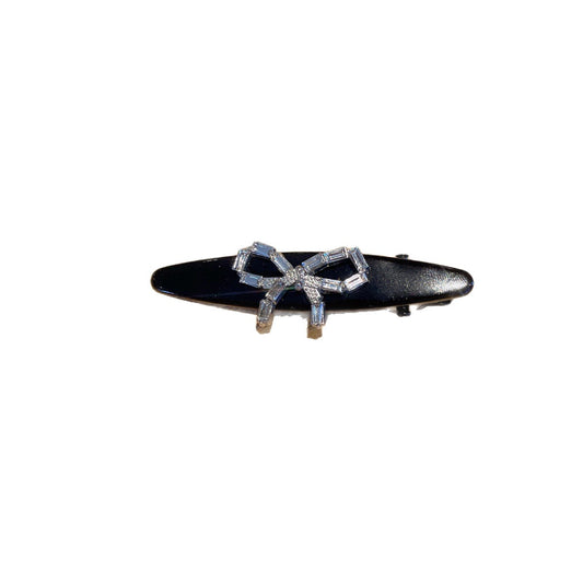 Zircon Bow Duckbill Hair Clip