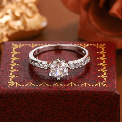 Moissanite Ring