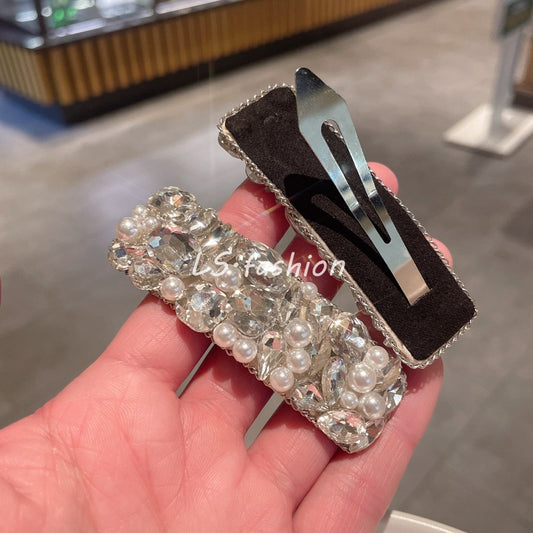 Crystal Hair Clip - Elegant Style - Side Hair Clip/Bangs Clip