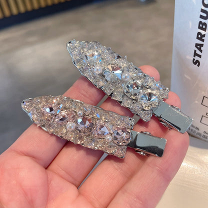 Crystal Seamless Duckbill Hair Clips