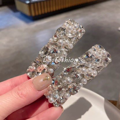 Crystal Hair Clip - Elegant Style - Side Hair Clip/Bangs Clip