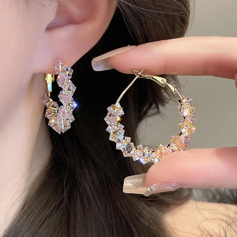 Zircon Crystal Earrings