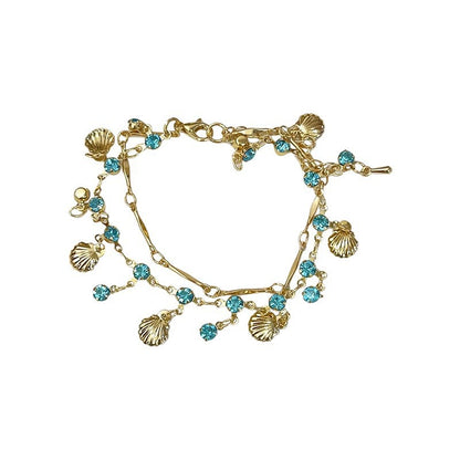 Luxury Chic Niche Sparkling Tassel Zircon Necklace