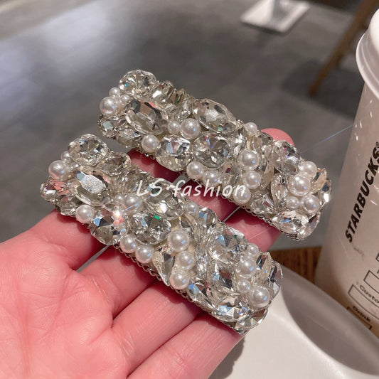 Crystal Hair Clip - Elegant Style - Side Hair Clip/Bangs Clip