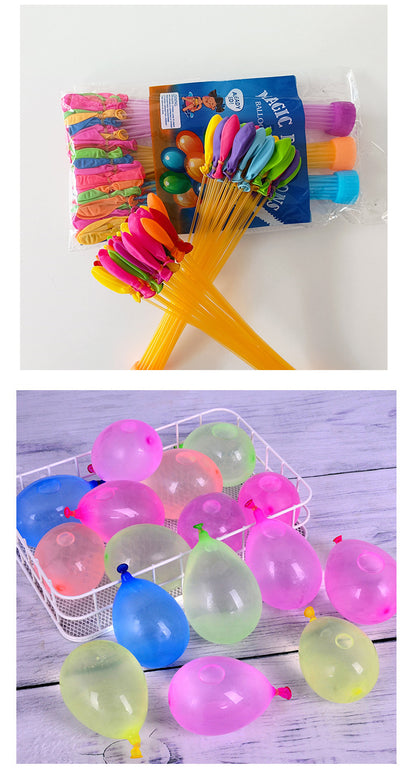 Quick Fill Water Balloons - Small Colored Water Bomb Balloons