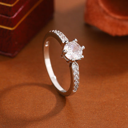 Moissanite Ring