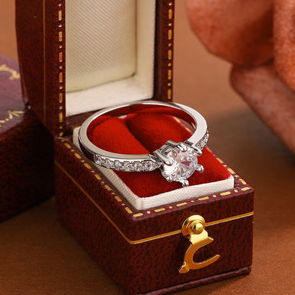 Moissanite Ring