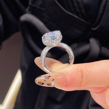 Yellow Diamond Snowflake Cut Ring