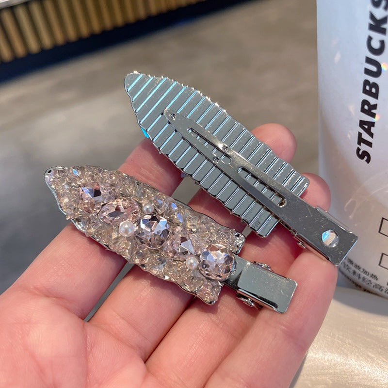 Crystal Seamless Duckbill Hair Clips