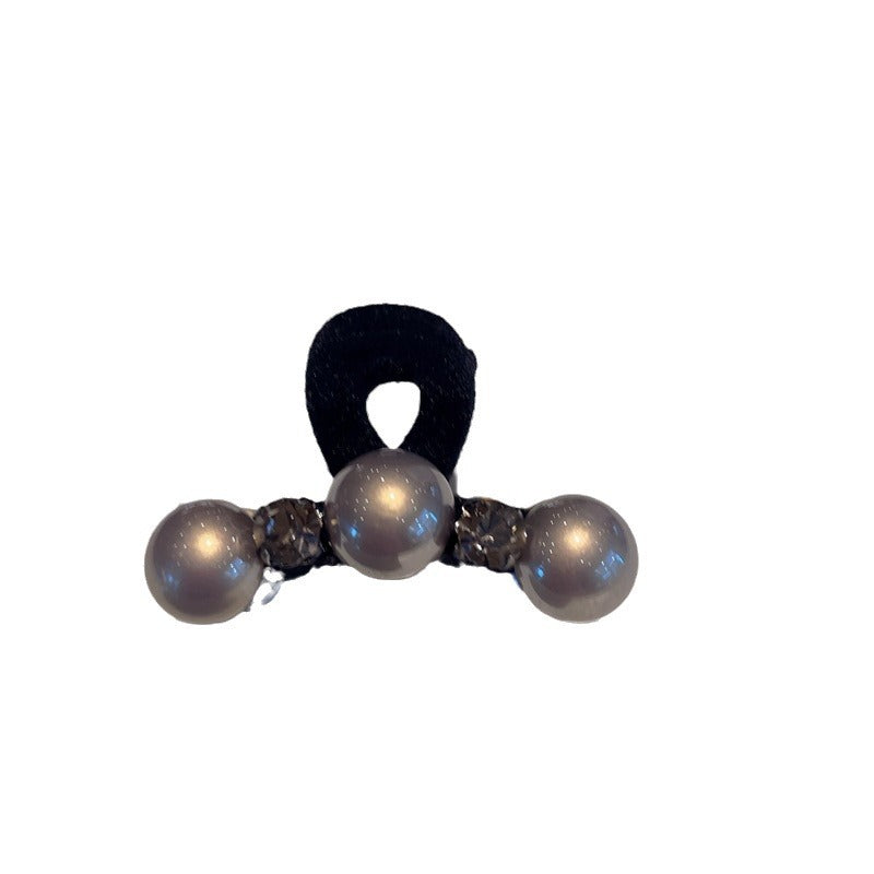 Velvet mini claw clip